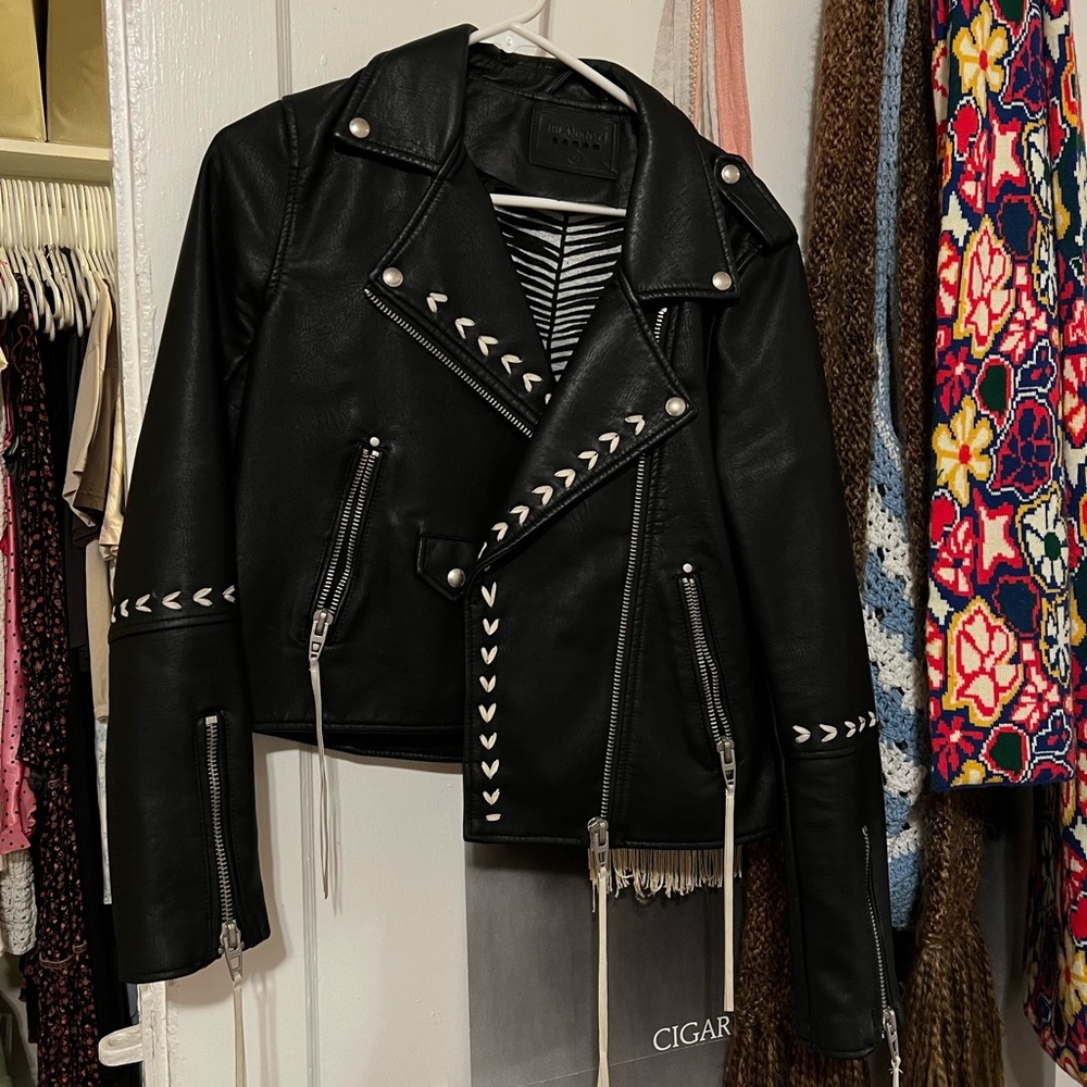 Leather Moto Jacket